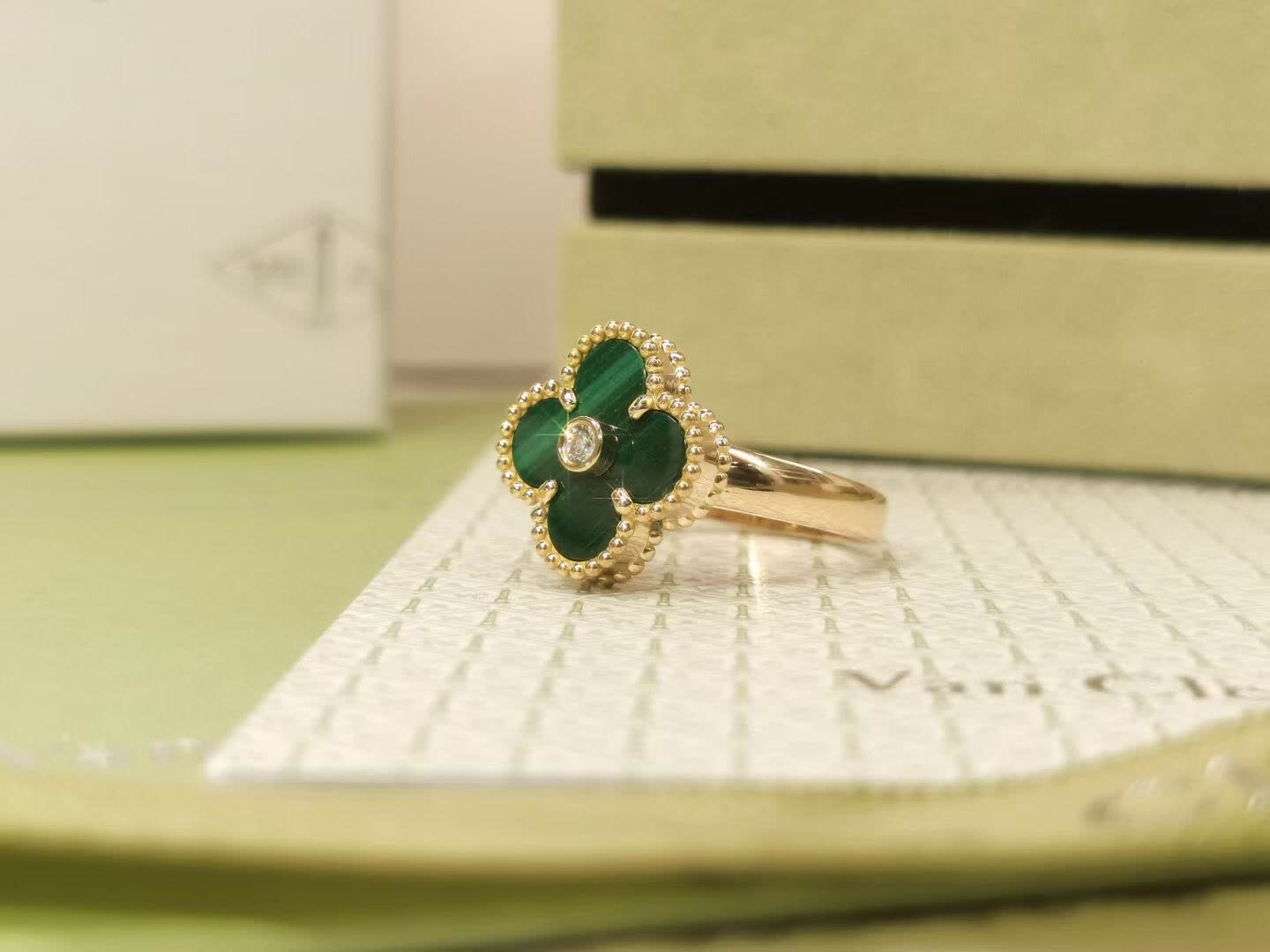 Van Cleef & Arpels Vintage Alhambra Ring